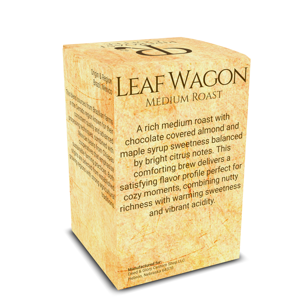 Leaf Wagon Medium Roast Cups