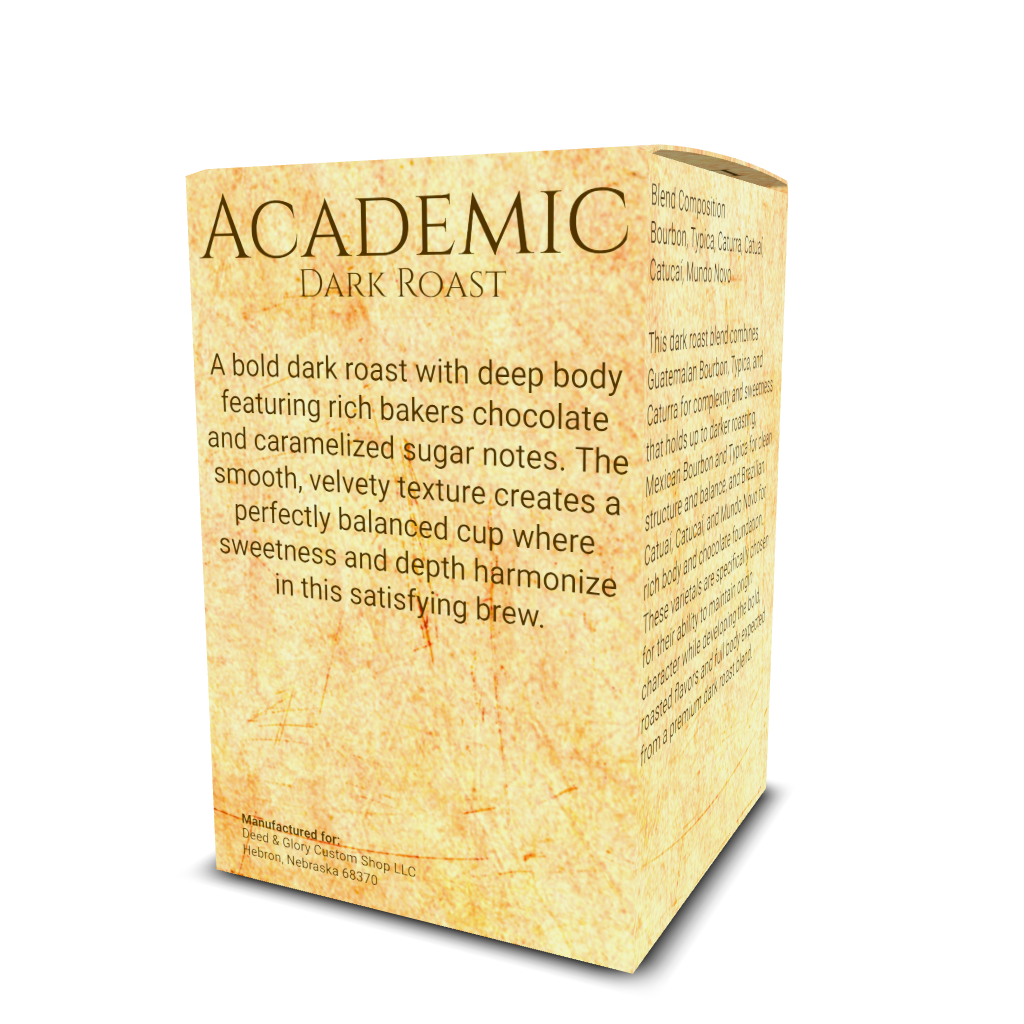 Academic Dark Roast Cups